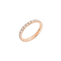 Anneau Crivelli Femme ETERNELLE in Or rosé Diamante 71478426